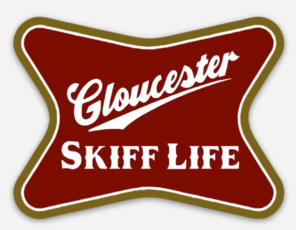 Gloucester Skiff Life Sticker