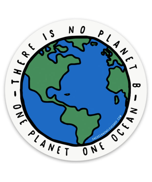 No Planet B Sticker