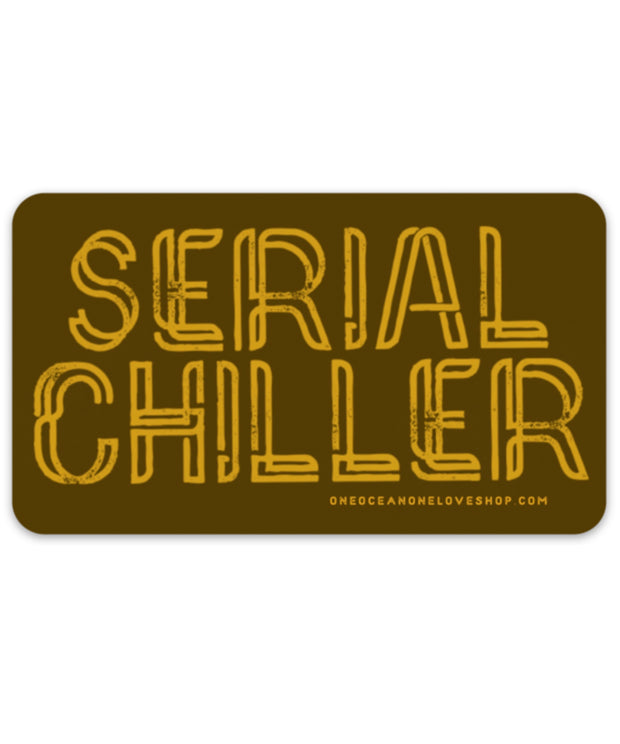 Serial Chiller Sticker