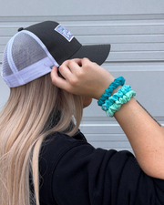 Butter Soft Mini Scrunchies: Sea Glass (limited edition)