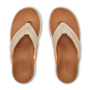 Darby™ Stylish and Supportive Flip Flip Sandals: Tan / 07