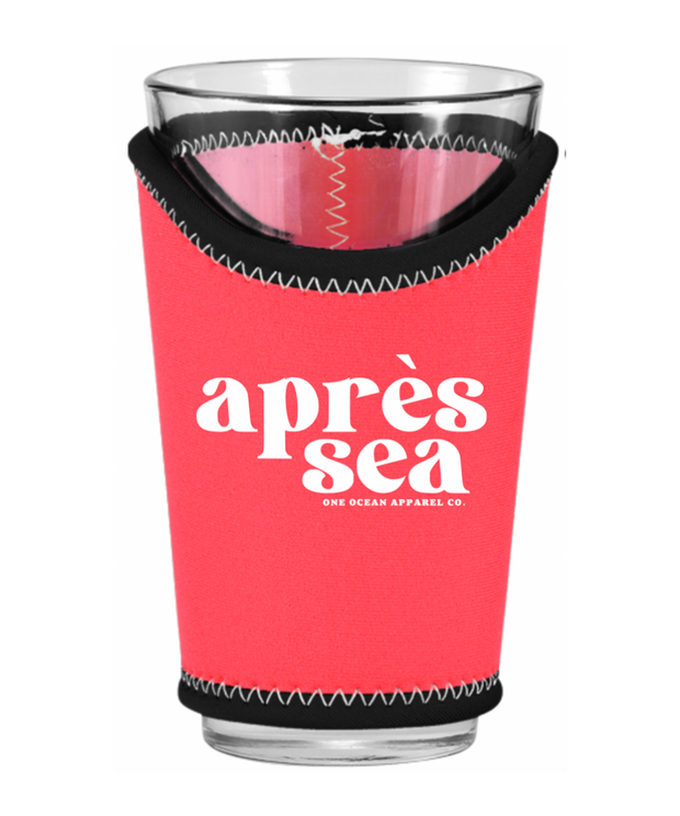 Apres Sea Pint Glass Koozie