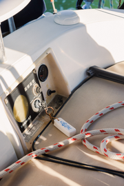 Meet Me At The Boat Floating Keychain