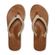 Braided Pacifica™ Cream Braided Sandals