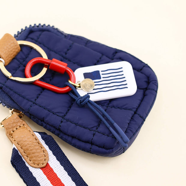 Bag Charm - American Flag