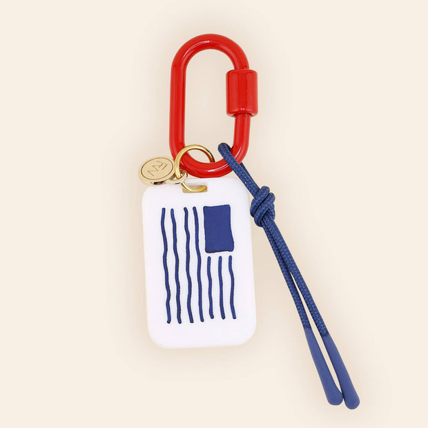 Bag Charm - American Flag