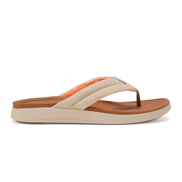 Darby™ Stylish and Supportive Flip Flip Sandals: Tan / 07