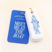 Meet Me At The Boat Floating Keychain