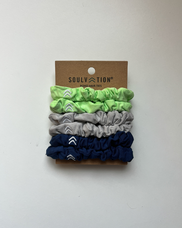 Butter Soft Mini Scrunchies: Sea Glass (limited edition)