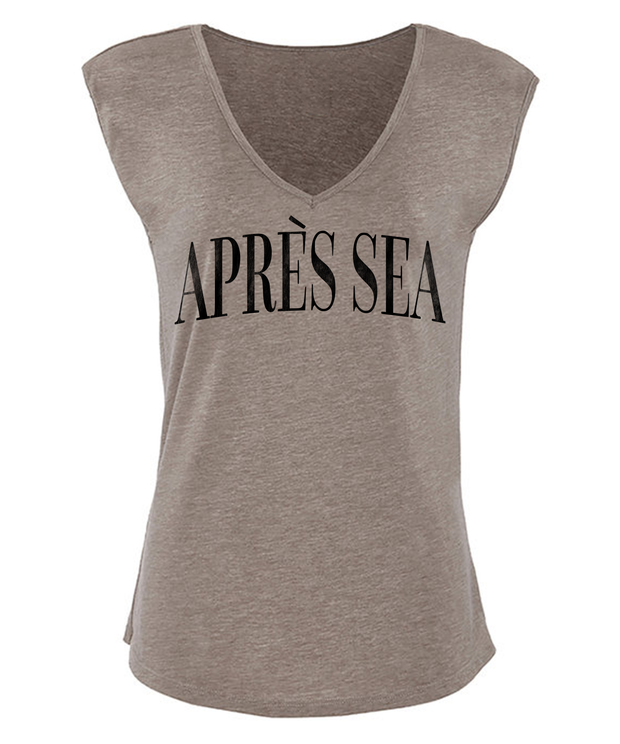 Apres Sea Cap Sleeve T