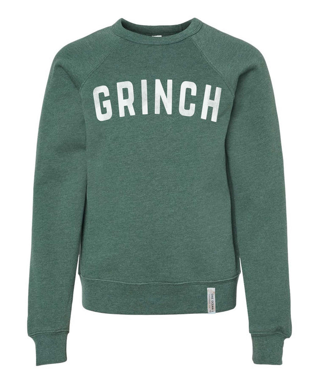 Kids Grinch Crewneck Sweatshirt