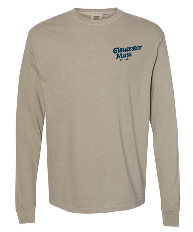 Gloucester Man at The Wheel Long Sleeve