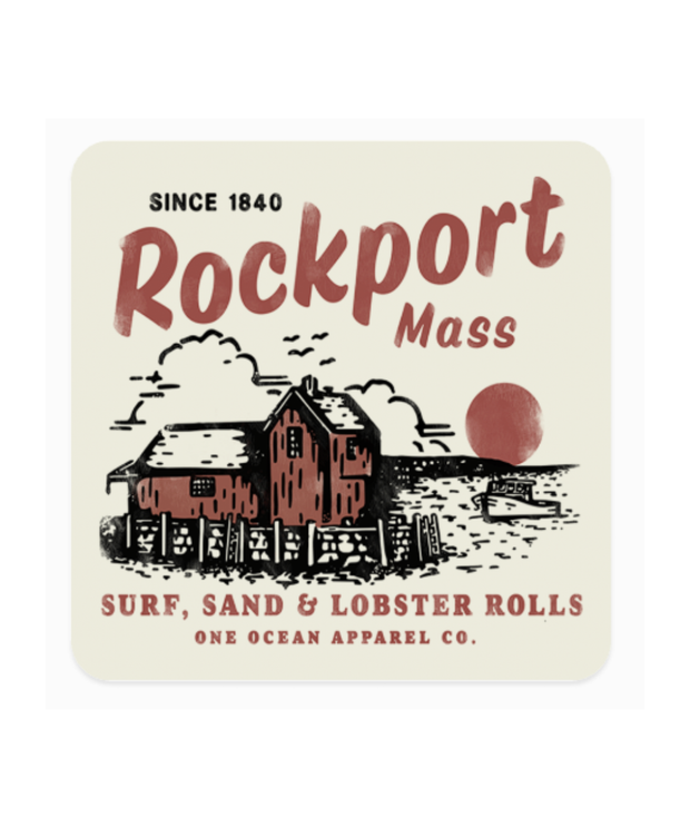 Motif No. 1 Rockport Sticker