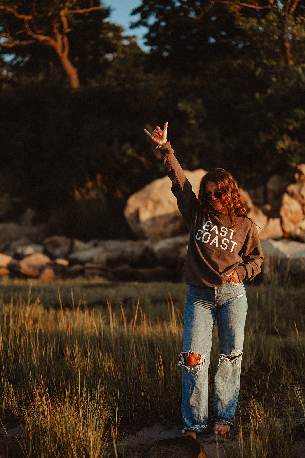 East Coast Crewneck Sweatshirt – One Ocean Apparel