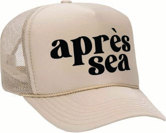 Apres Sea Foam Trucker Hat