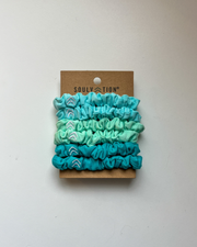 Butter Soft Mini Scrunchies: Sea Glass (limited edition)