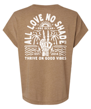 All Love No Shade Distressed Women's T