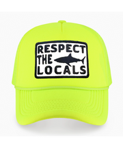 Respect The Locals Foam Trucker Hat