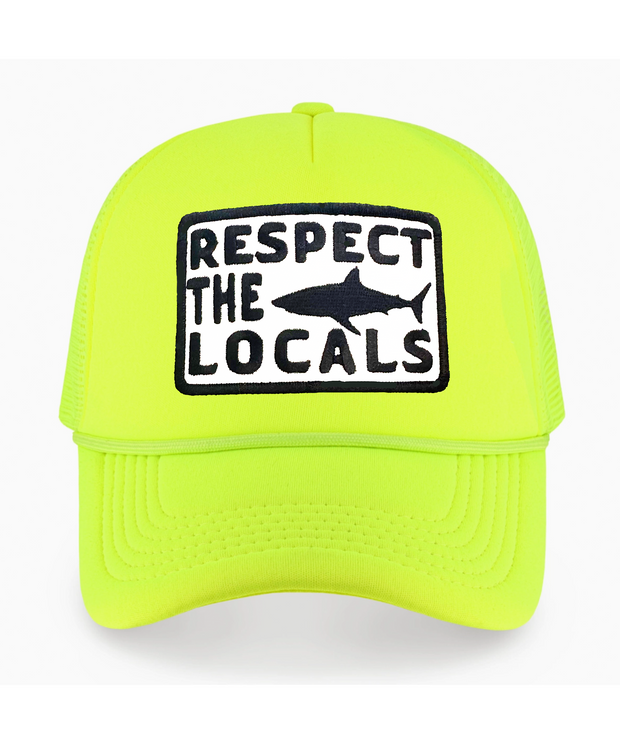 Respect The Locals Foam Trucker Hat