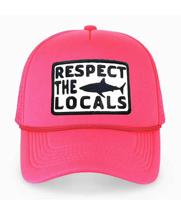 Respect The Locals Foam Trucker Hat