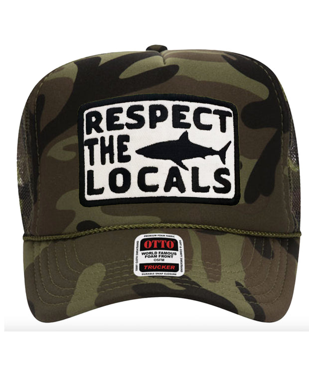 Respect The Locals Foam Trucker Hat