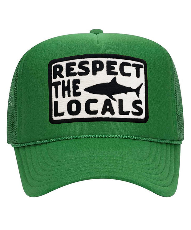 Respect The Locals Foam Trucker Hat