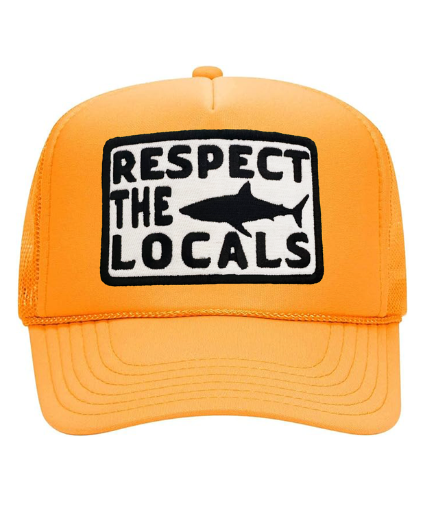 Respect The Locals Foam Trucker Hat
