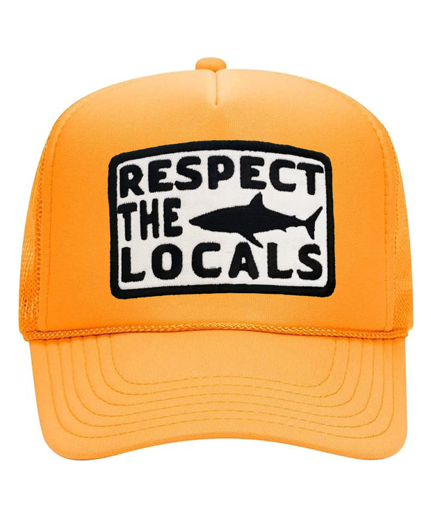 Respect The Locals Foam Trucker Hat