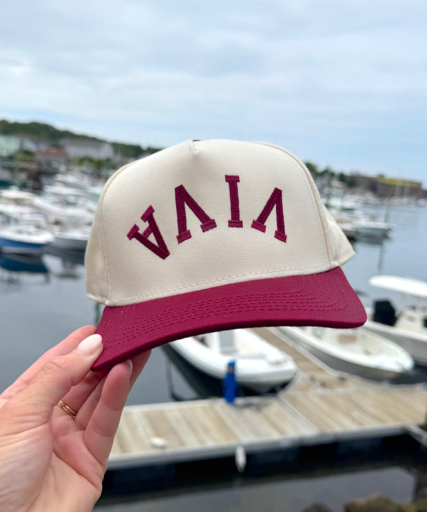 Throwback Two Toned VIVA Hat