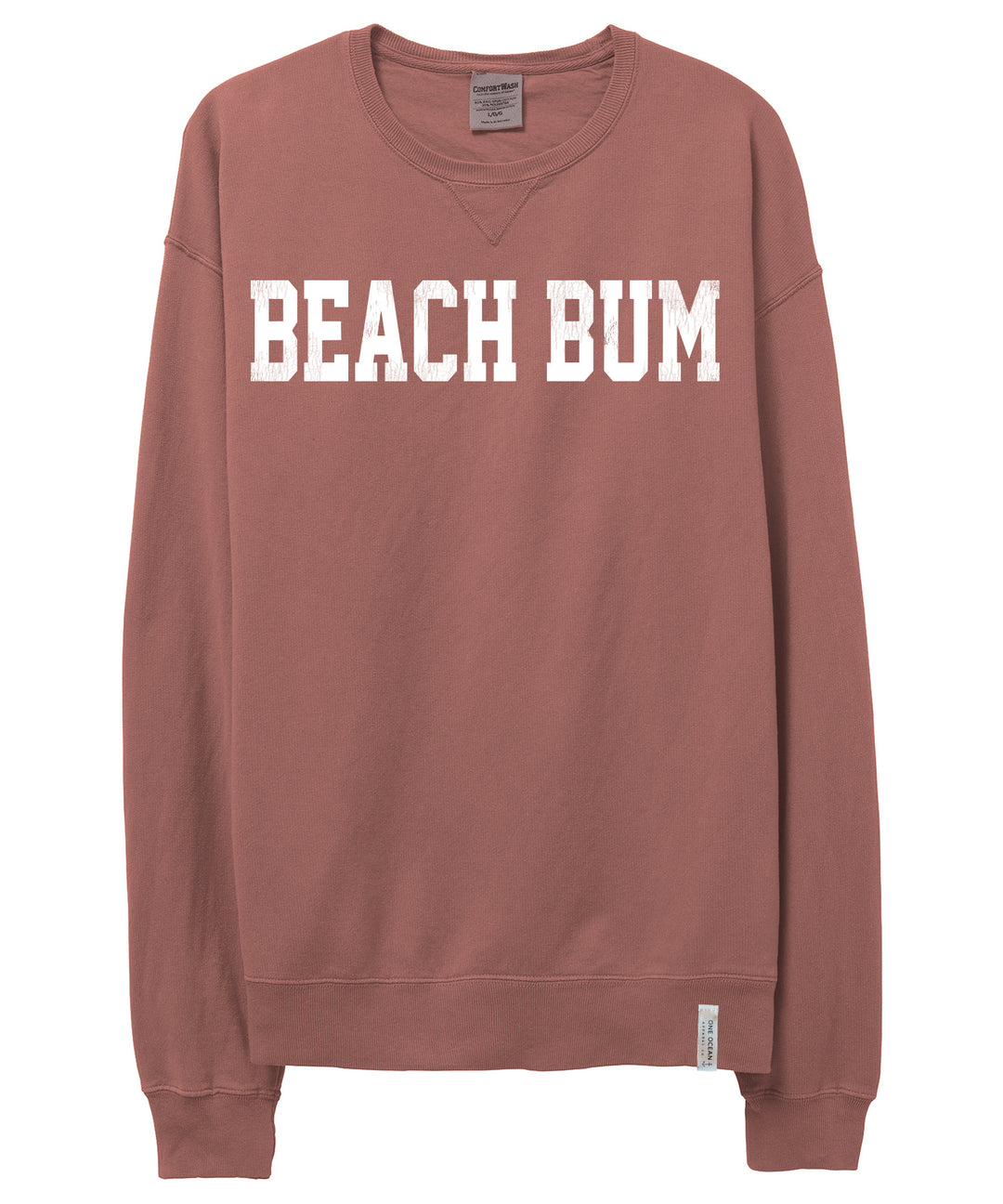 Beach Bum Crewneck Sweatshirt One Ocean Apparel