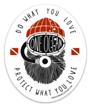 One Ocean Diver Sticker