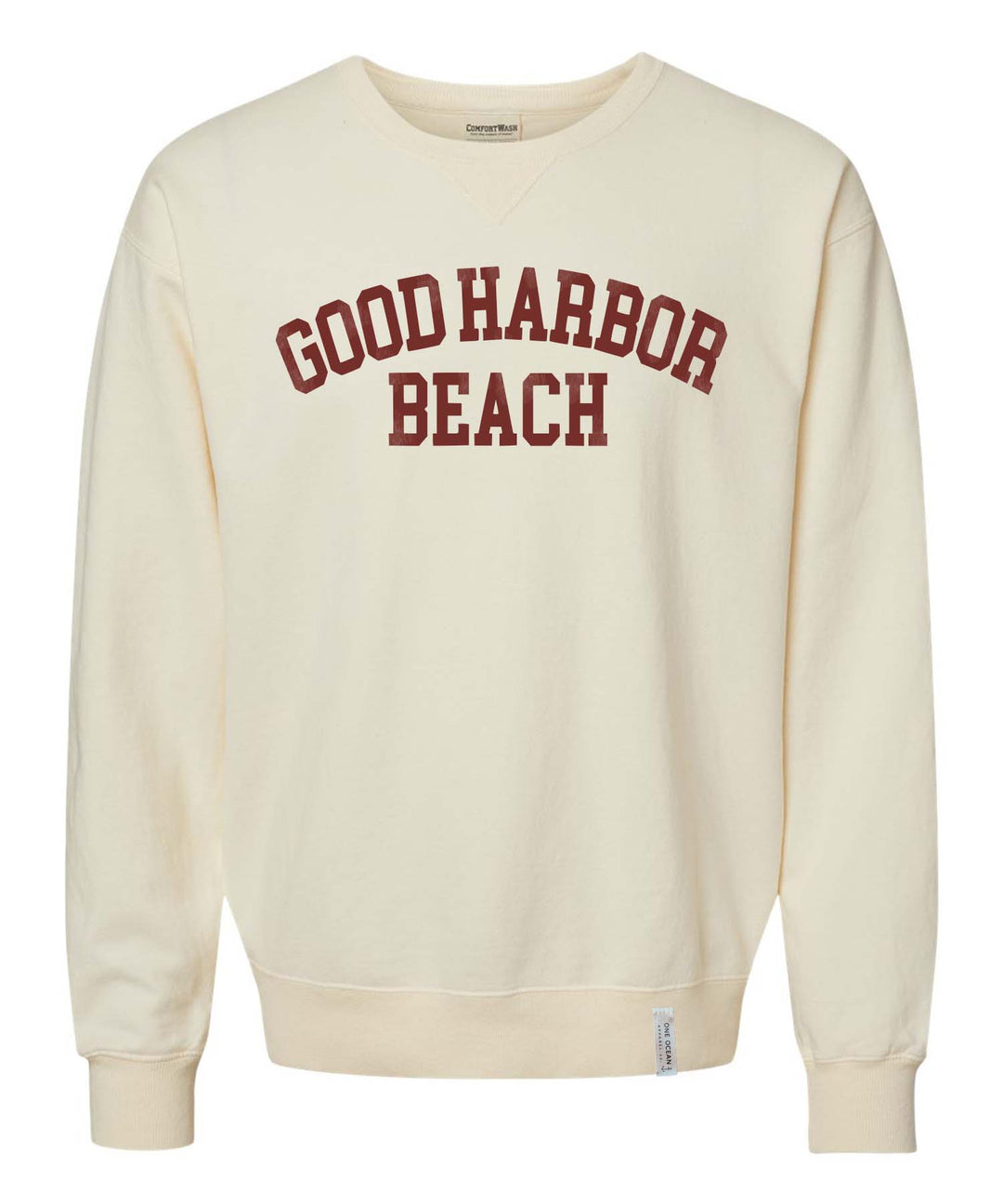 Beach crewneck sweatshirt hotsell