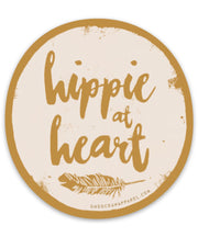 Hippie at Heart Sticker