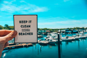 Keep It Clean Beaches Sticker