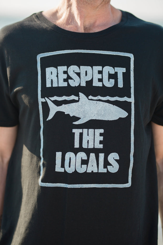 Respect the Locals Black T