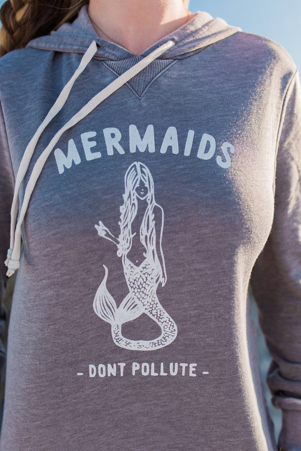 Mermaids Don’t Pollute Hoodie