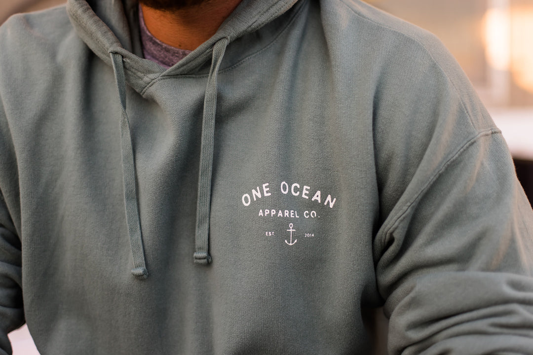 【oan】Wave Hoodie oneoceanapparelcowavehoodiefro
