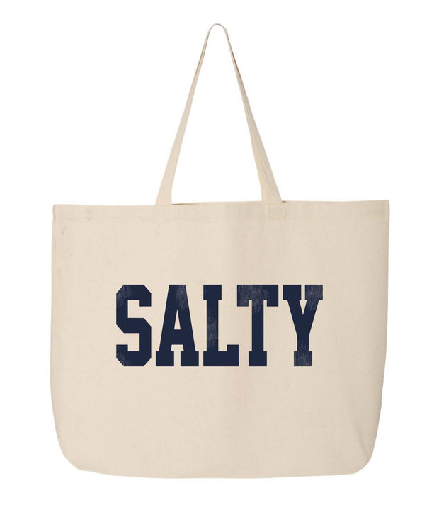 Cotton Canvas SALTY Tote